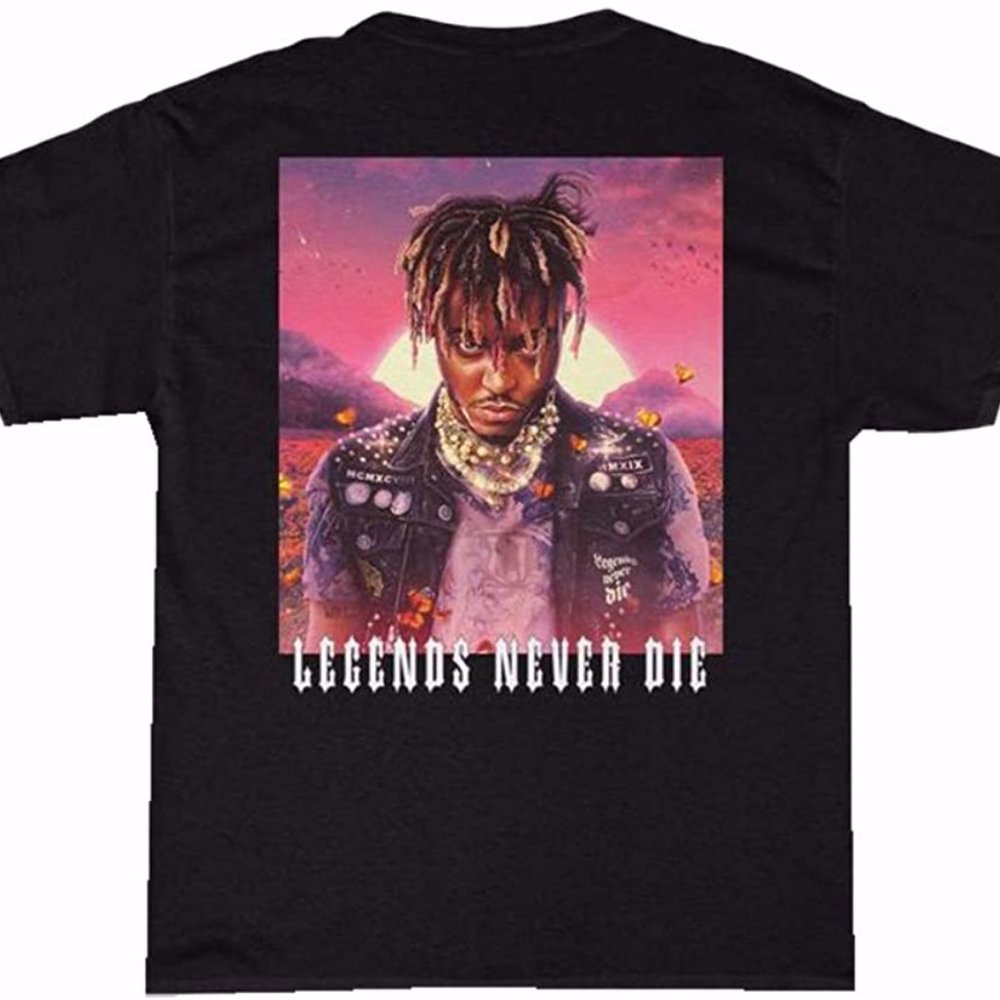 Juice WRLD Vintage Tshirt Legends Never Die, Juice WRLD Vintage Tee